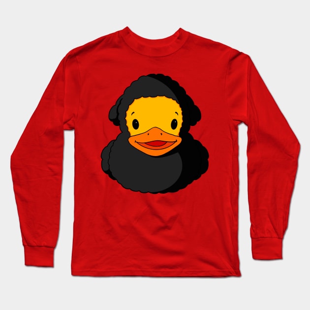 Black Sheep Rubber Duck Long Sleeve T-Shirt by Alisha Ober Designs